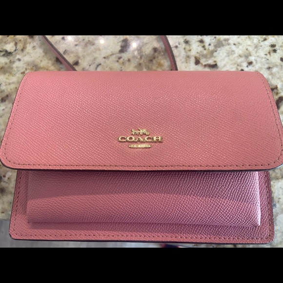 Coach fold over belt bag - pink - Picture 2 of 7